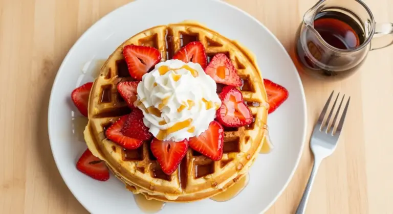 Easy Belgian Waffle Recipe