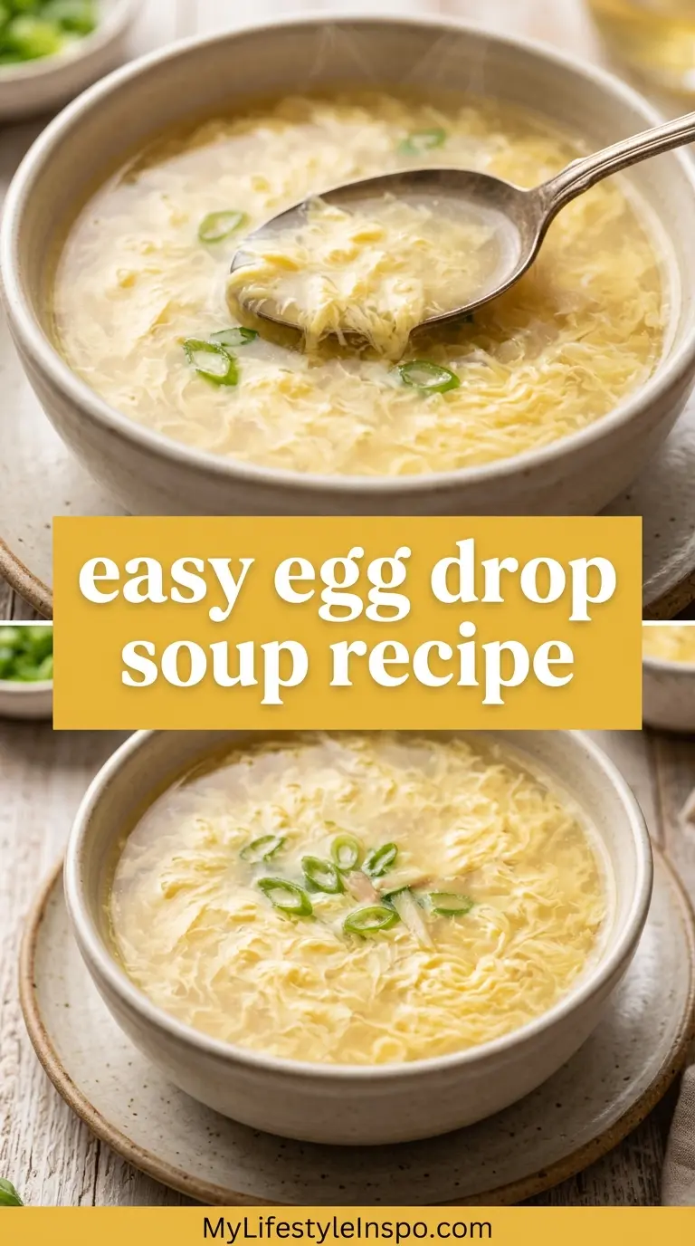 Easy Egg Drop Soup Recipe