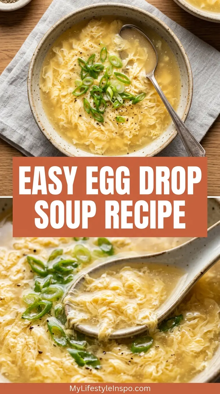 Easy Egg Drop Soup Recipe