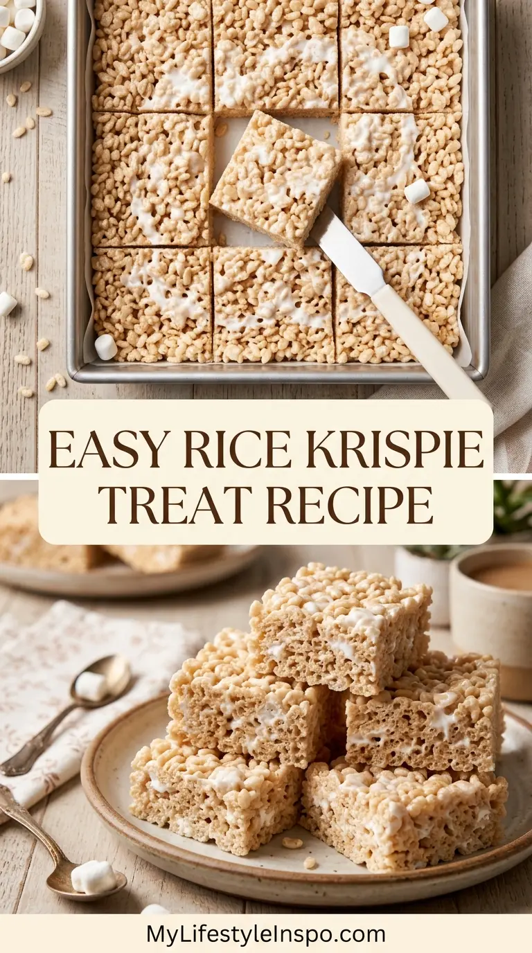 Easy Rice Krispie Treat Recipe