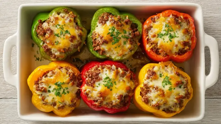 Easy Stuffed Bell Peppers Recipe