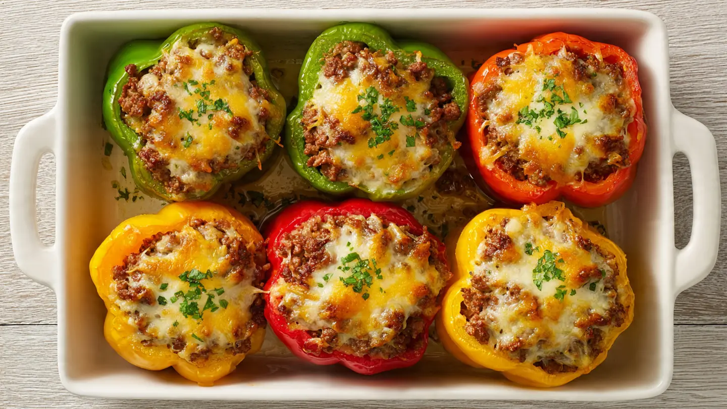 Easy Stuffed Bell Peppers Recipe