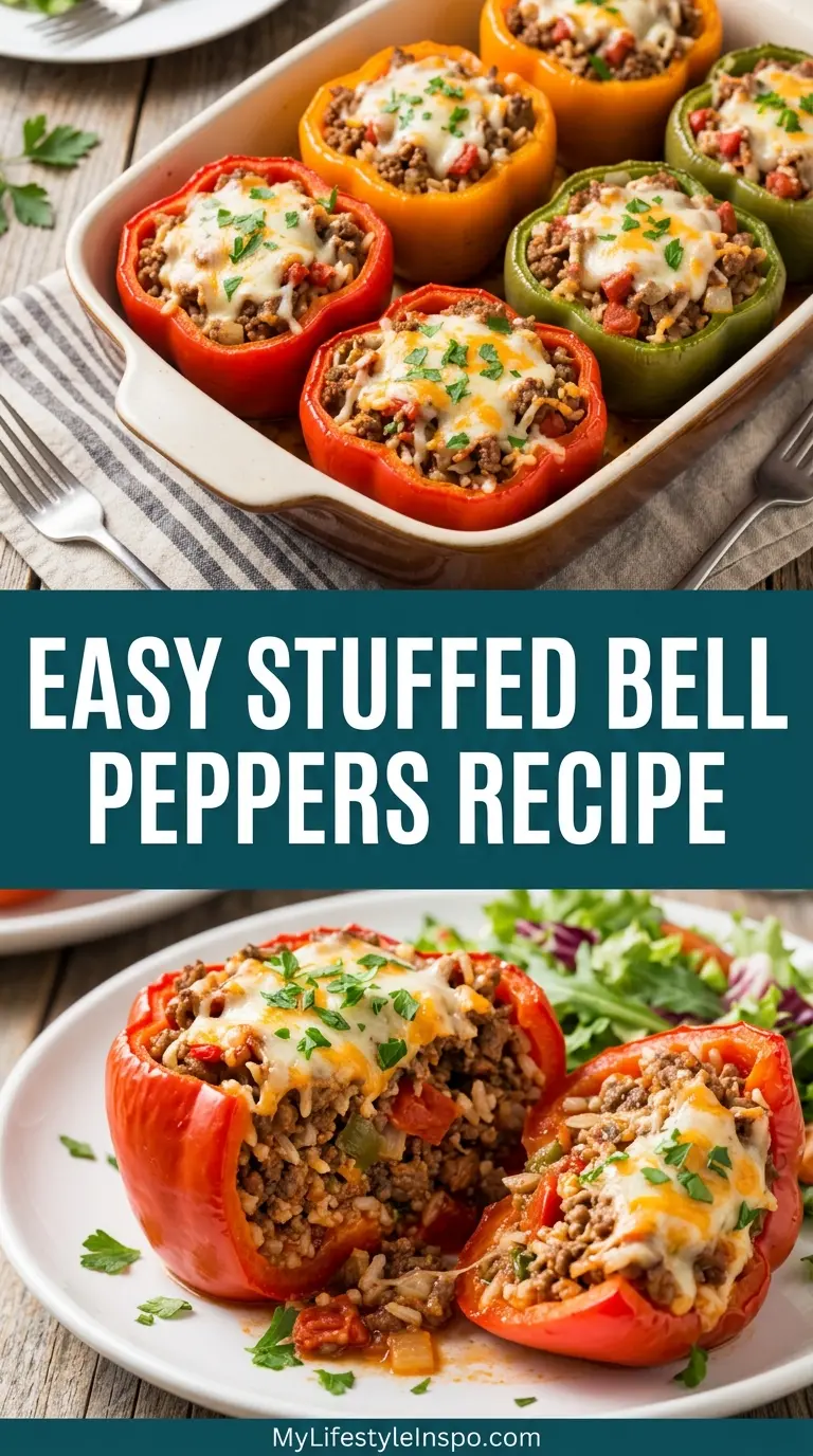 Easy Stuffed Bell Peppers Recipe