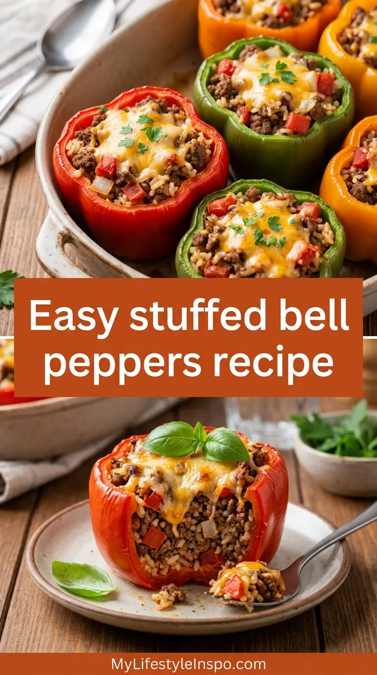 Easy Stuffed Bell Peppers Recipe
