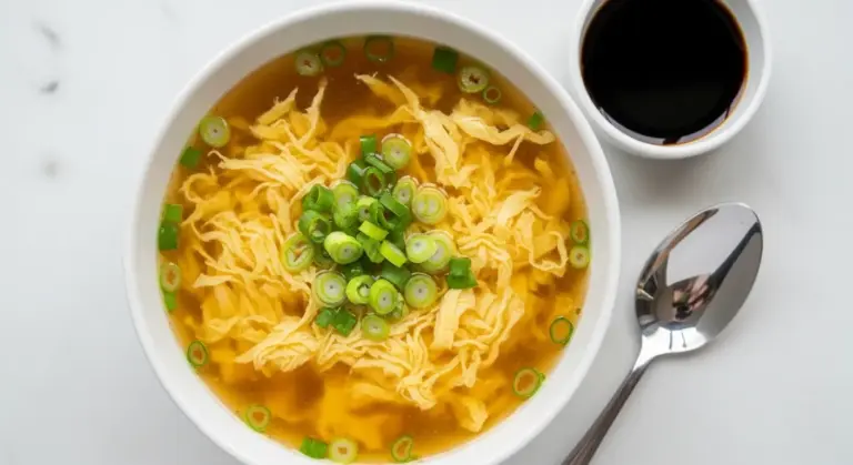 Egg Drop Soup Recipe Without Cornstarch
