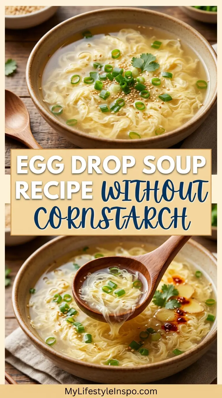 Egg Drop Soup Recipe Without Cornstarch