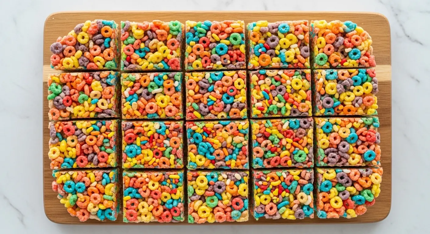 Fruity Pebbles Rice Krispie Treat Recipe