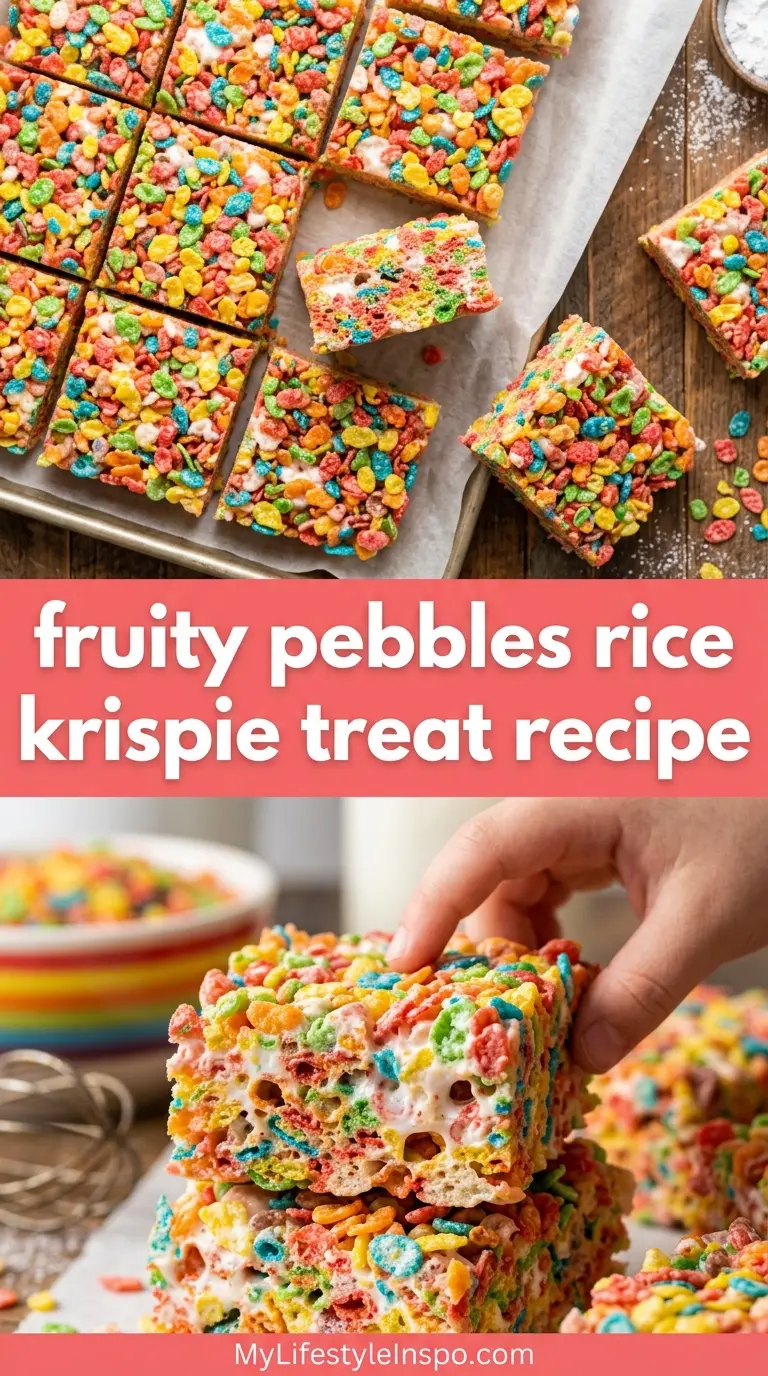 Fruity Pebbles Rice Krispie Treat Recipe