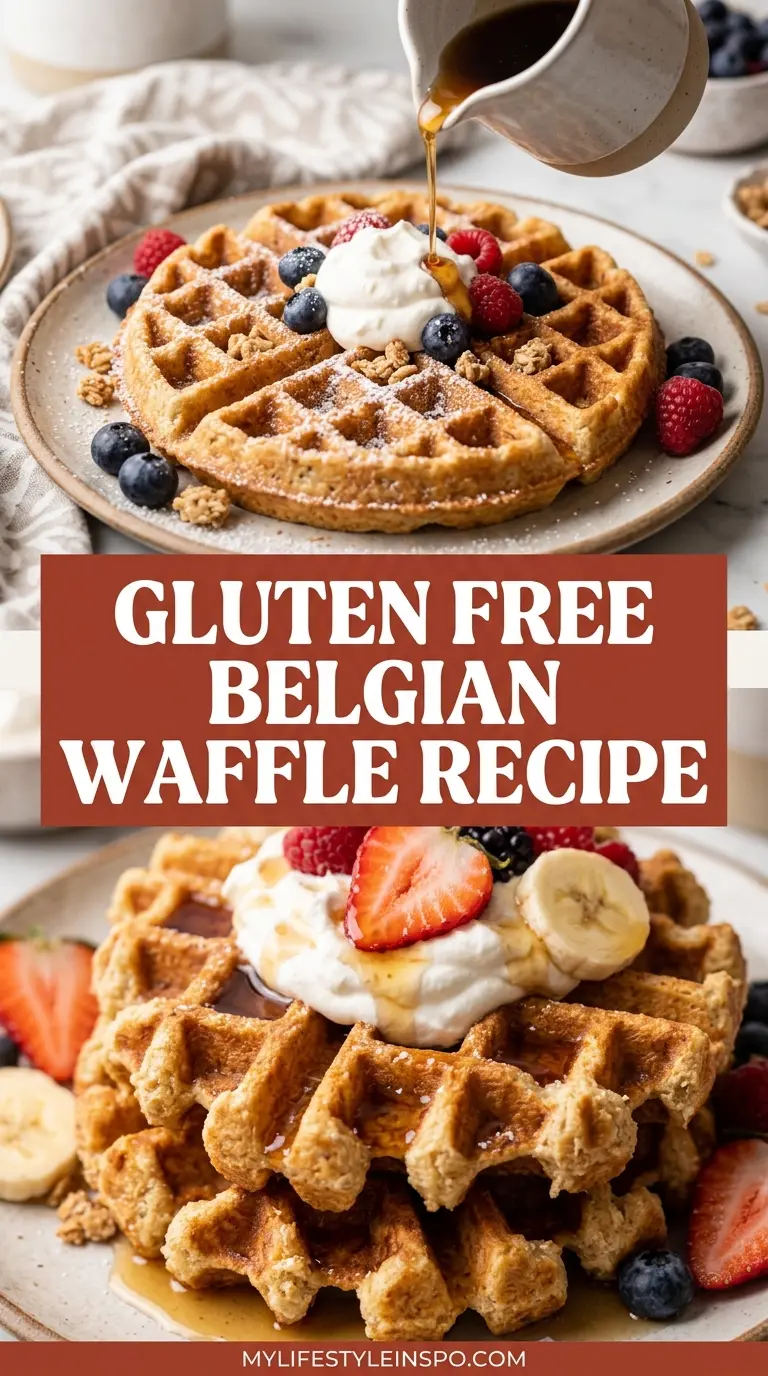 Gluten Free Belgian Waffle Recipe