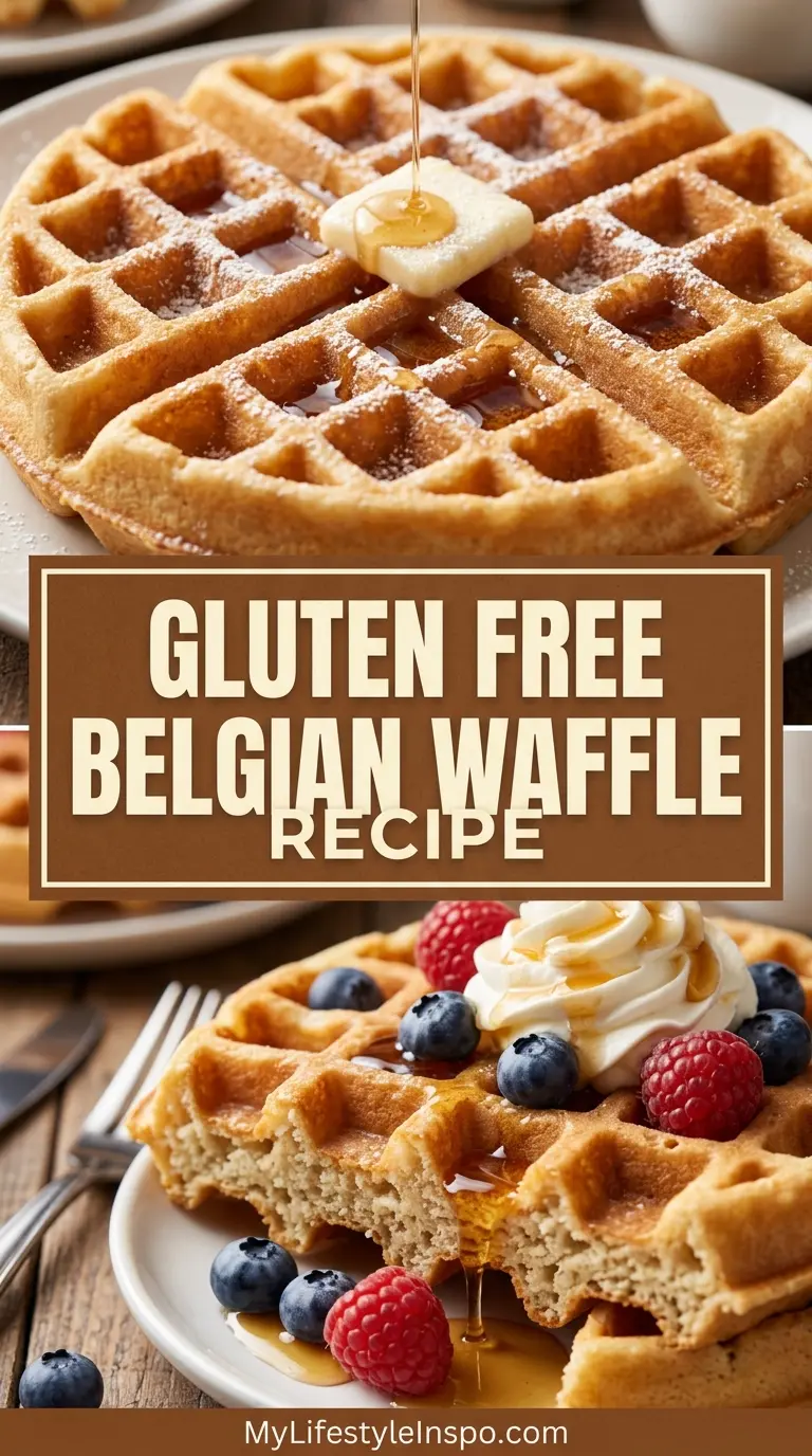 Gluten Free Belgian Waffle Recipe