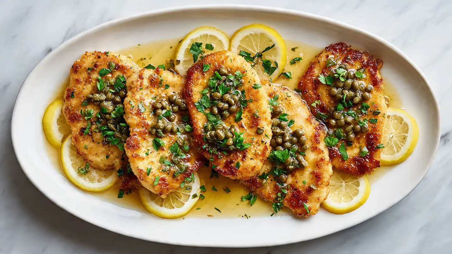 Gluten Free Chicken Piccata Recipe