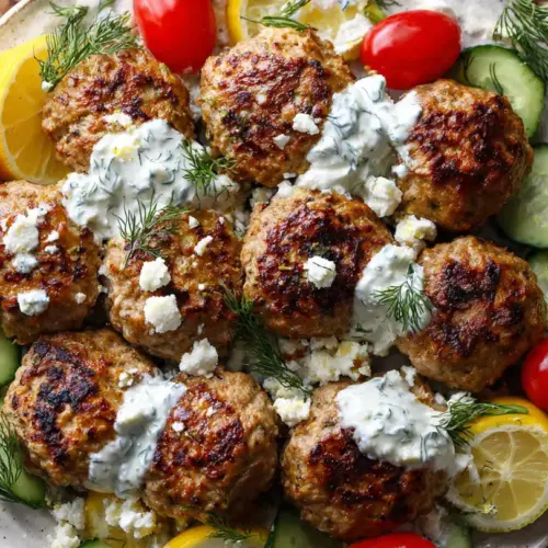 Greek Turkey Meatball Recipe