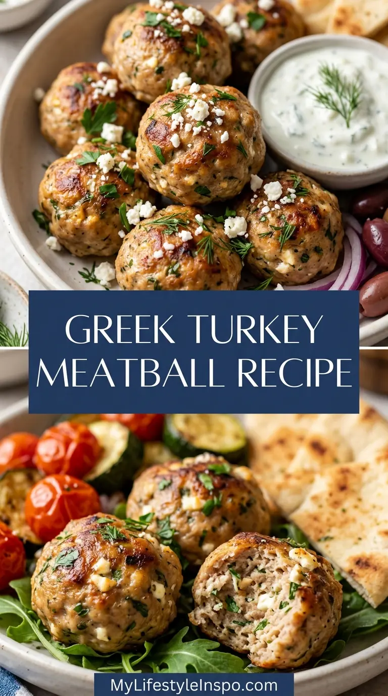 Greek Turkey Meatball Recipe