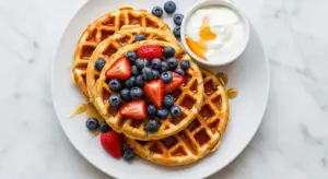 Healthy Belgian Waffle Recipe