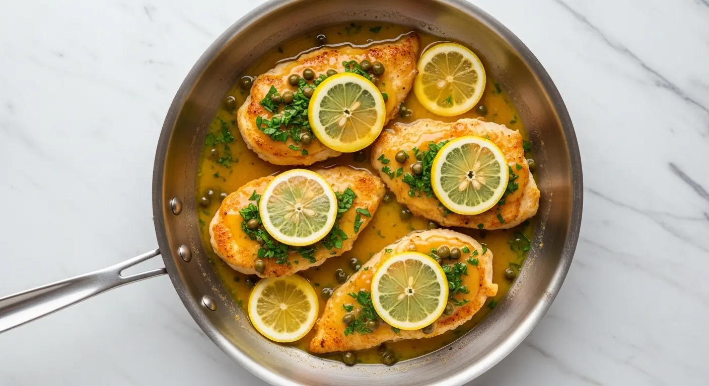 Healthy Chicken Piccata Recipe