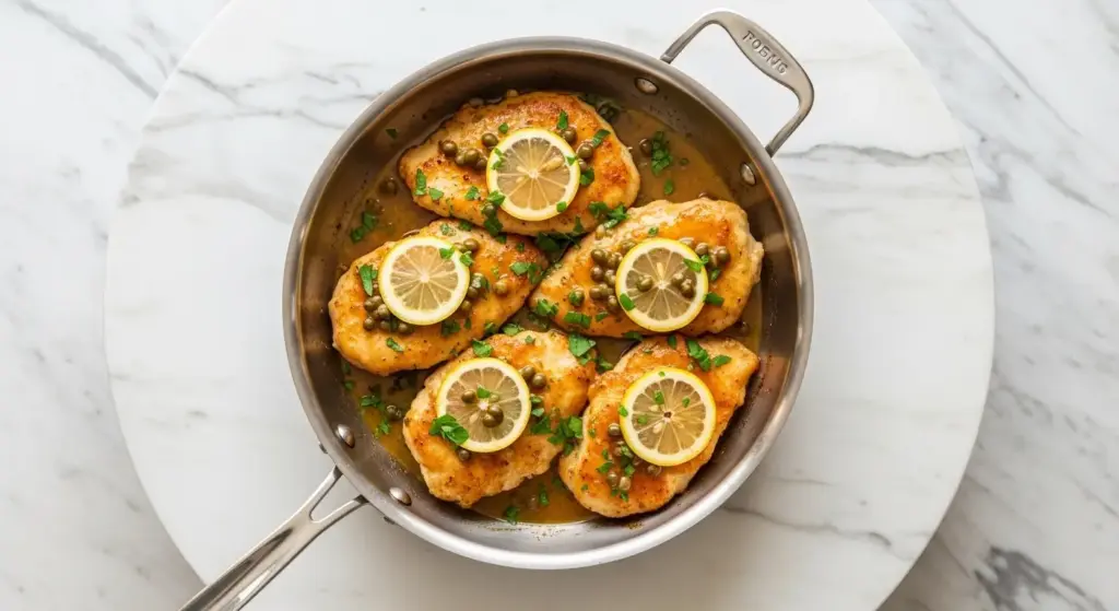 Healthy Chicken Piccata Recipe