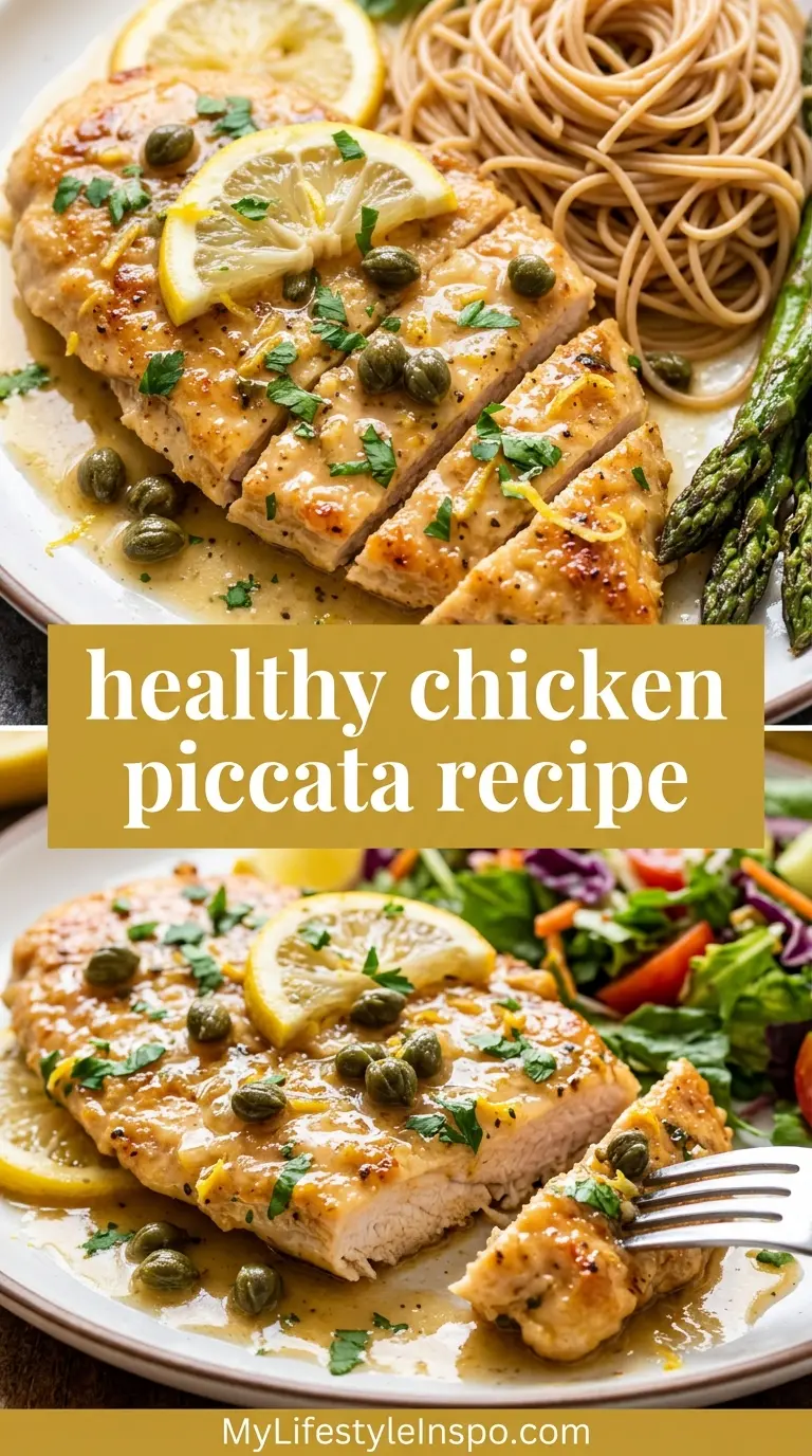 Healthy Chicken Piccata Recipe