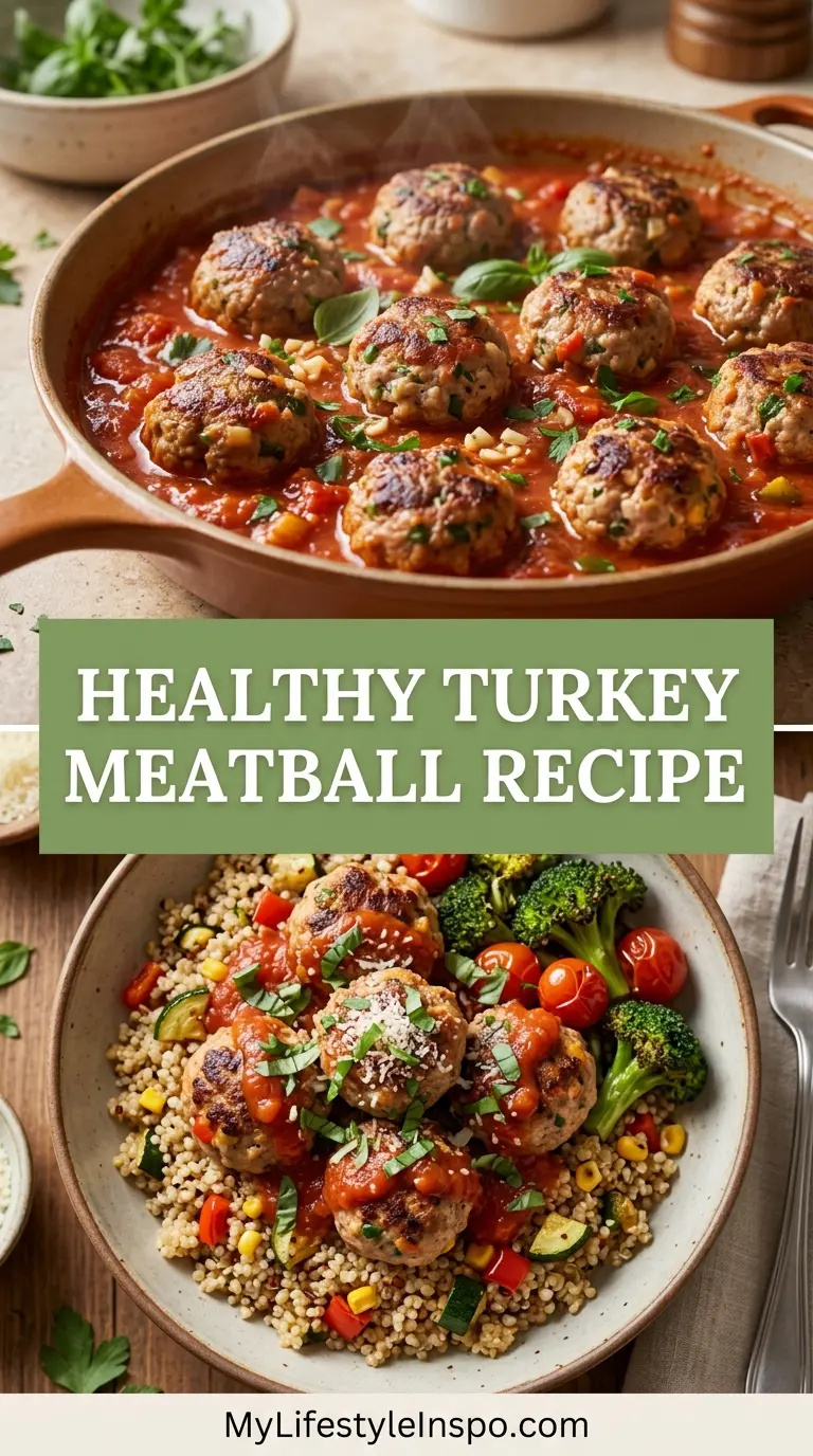 Healthy Turkey Meatball Recipe