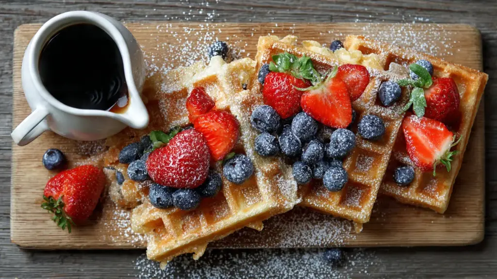 Homemade Belgian Waffle Recipe