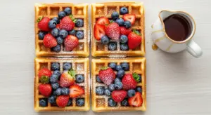 Homemade Belgian Waffle Recipe