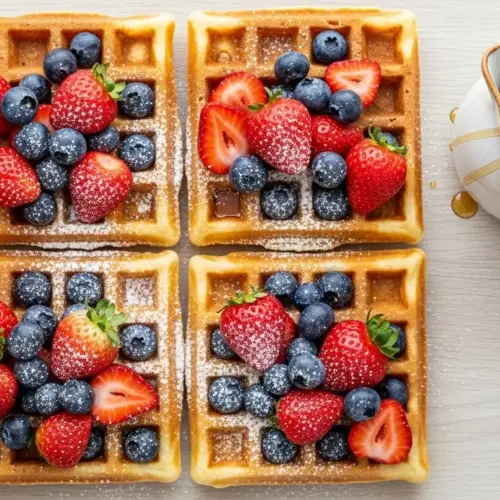 Homemade Belgian Waffle Recipe