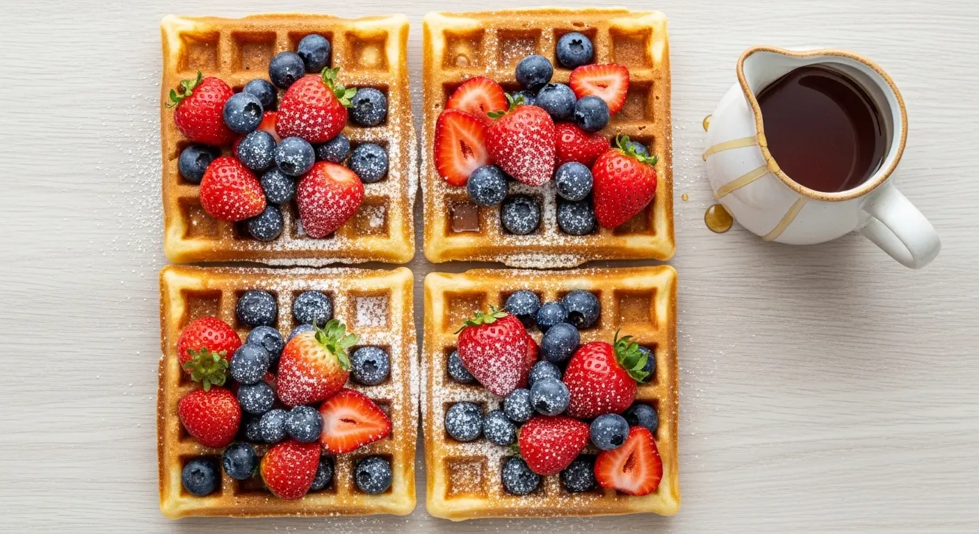 Homemade Belgian Waffle Recipe