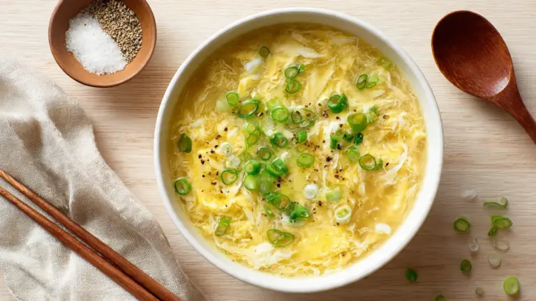 Homemade Egg Drop Soup Recipe