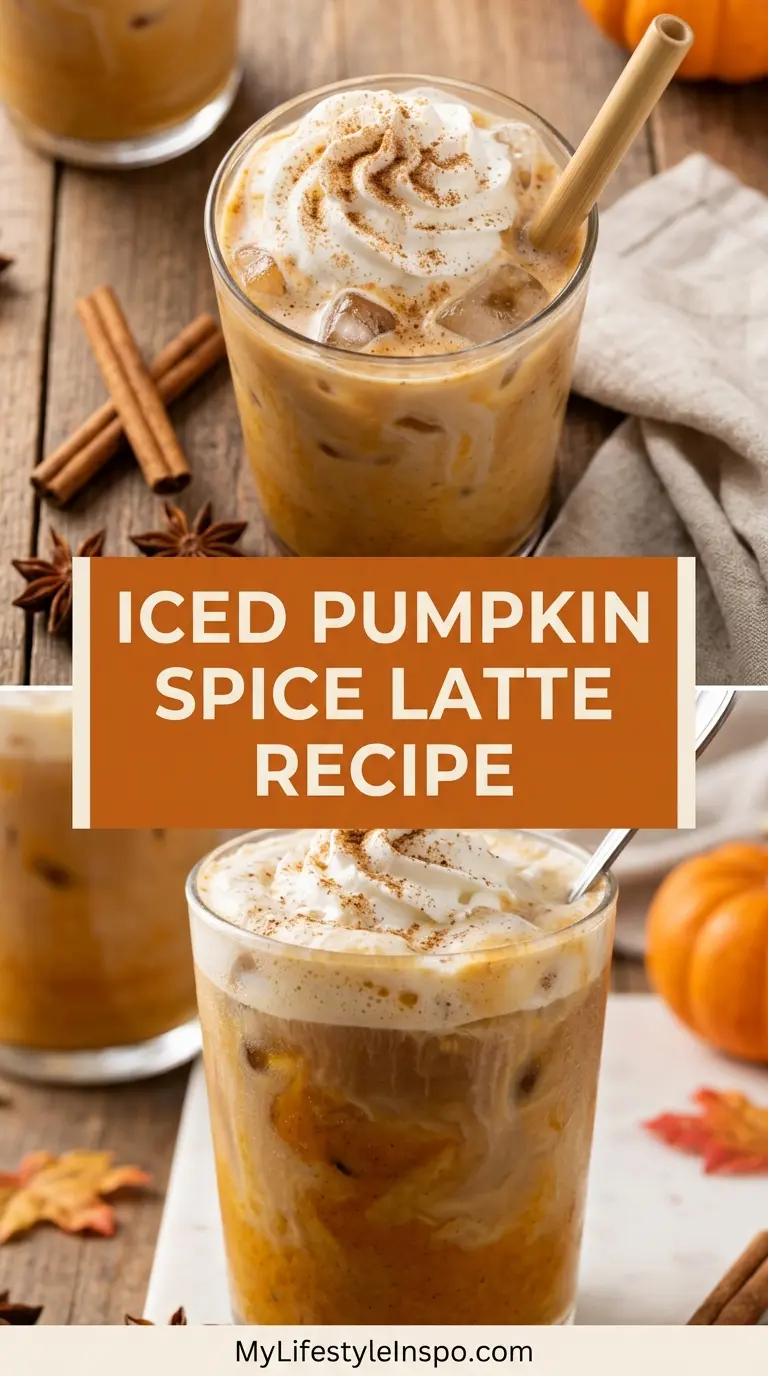 Iced Pumpkin Spice Latte Recipe