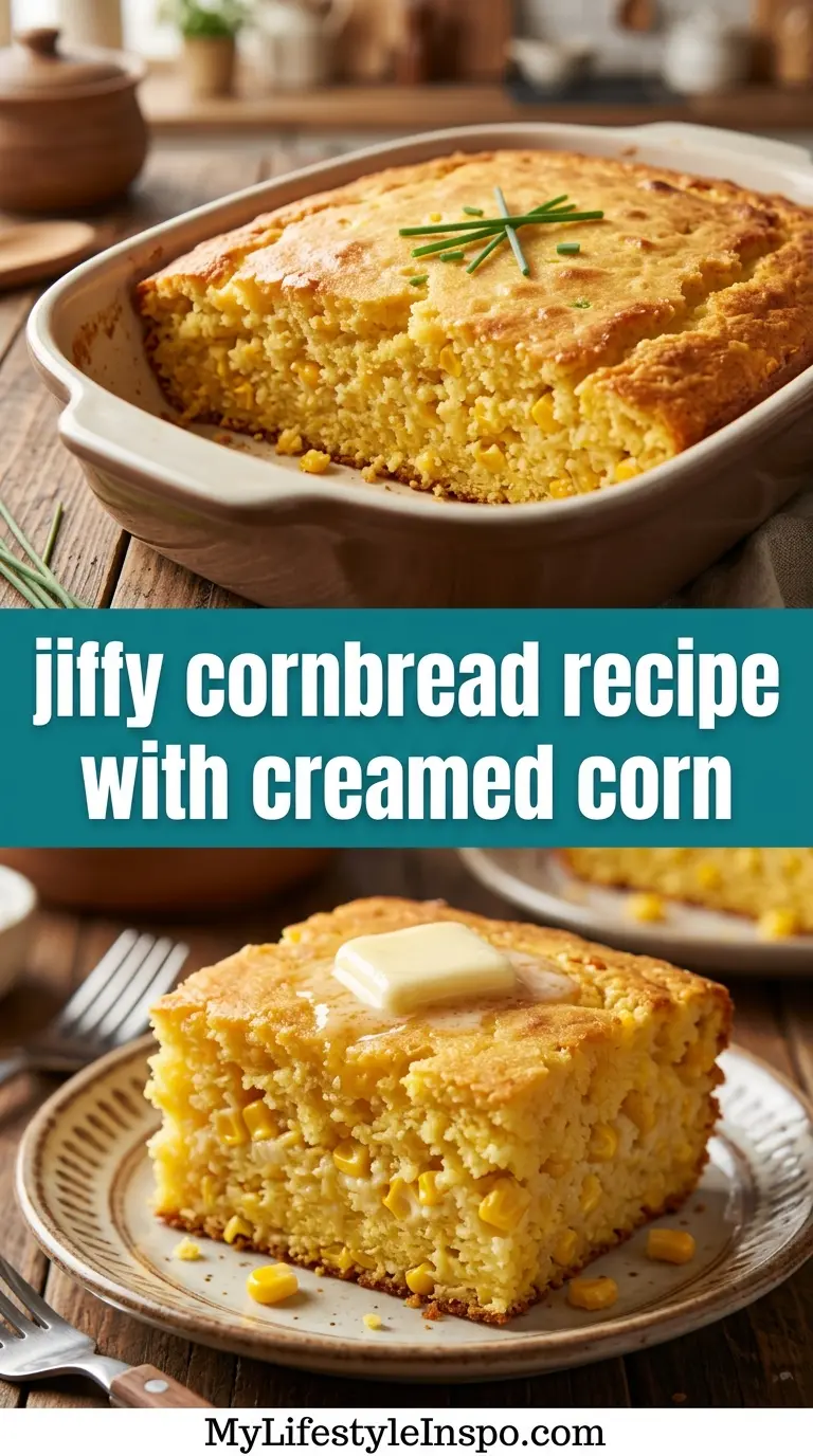 Jiffy Cornbread Recipe with Creamed Corn