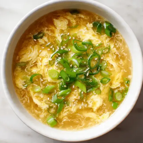Keto Egg Drop Soup Recipe