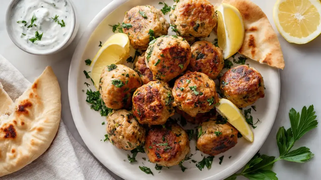 Mediterranean Turkey Meatball Recipe