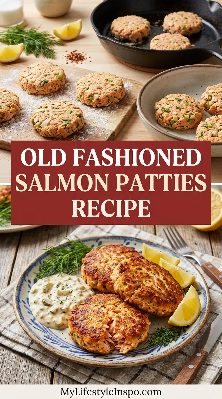 Old Fashioned Salmon Patties Recipe