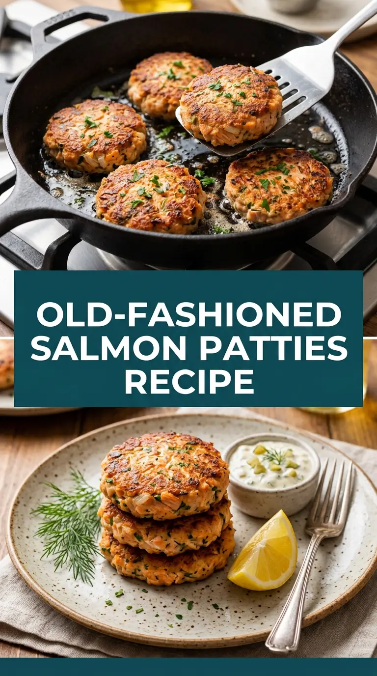 Old Fashioned Salmon Patties Recipe