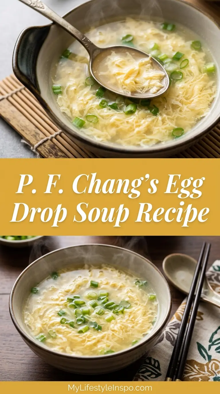 P. F. Chang's Egg Drop Soup Recipe