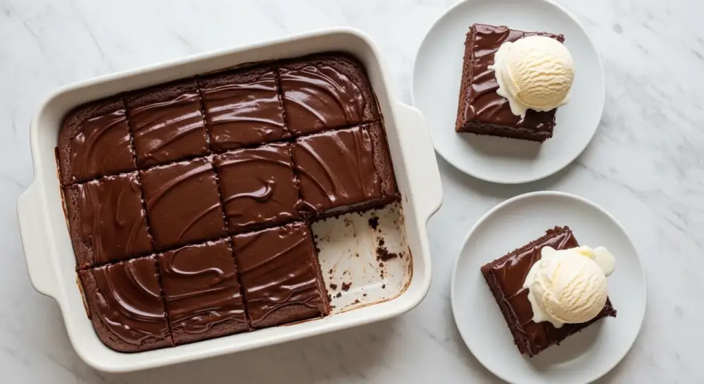 Pudding Cake Recipe with Cake Mix