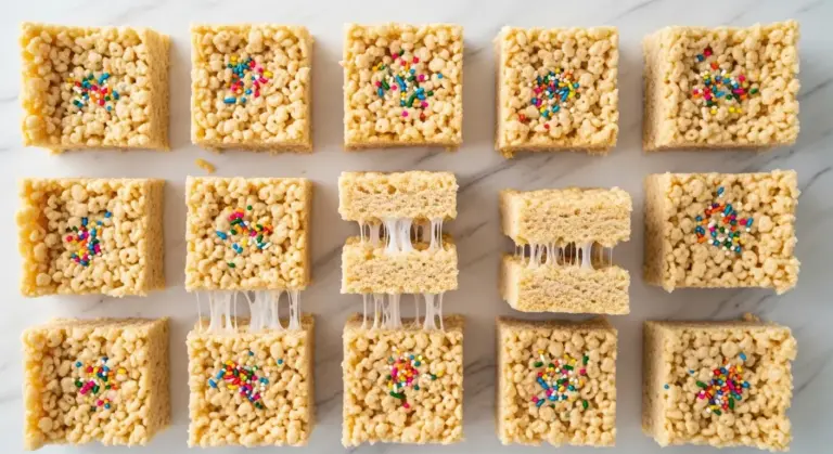 Rice Krispie Treat Recipe with Large Marshmallows