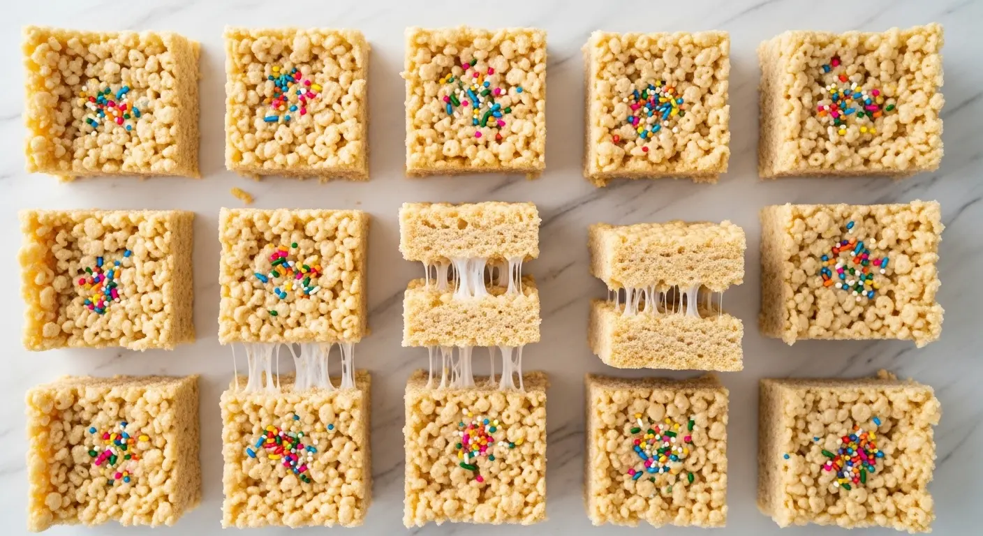 Rice Krispie Treat Recipe with Large Marshmallows