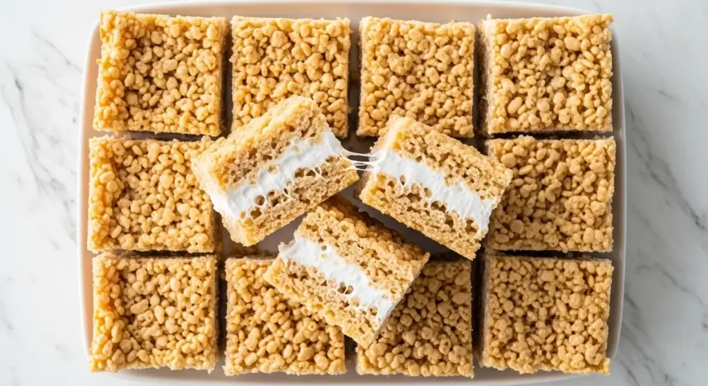 Rice Krispie Treat Recipe with Marshmallow Fluff