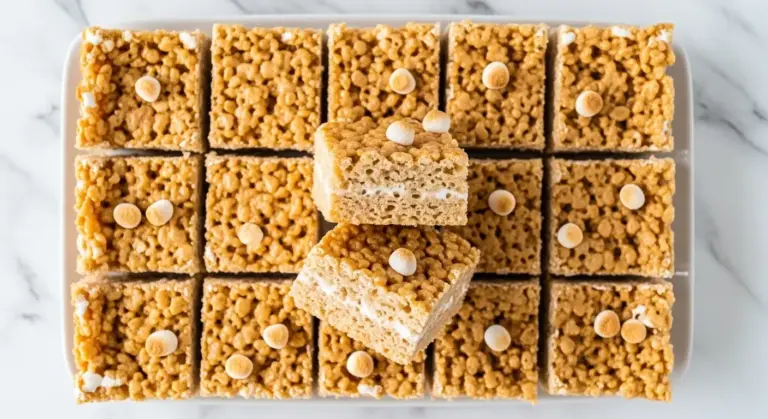 Rice Krispie Treat Recipe with Marshmallow Fluff