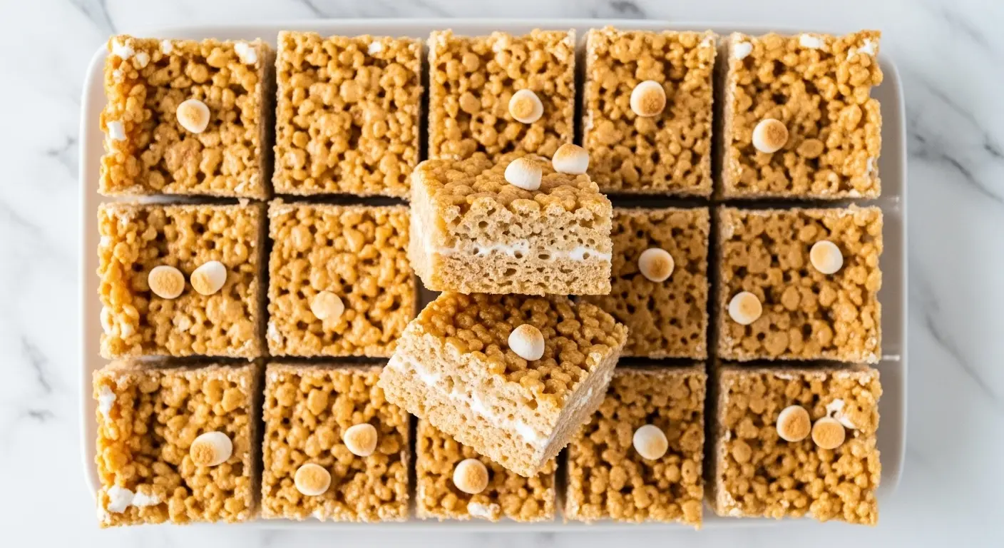 Rice Krispie Treat Recipe with Marshmallow Fluff