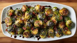 Roasted Brussels Sprouts with Bacon Recipe