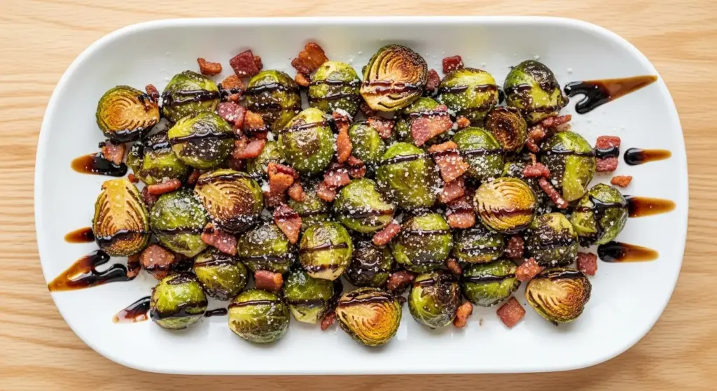 Roasted Brussels Sprouts with Bacon Recipe