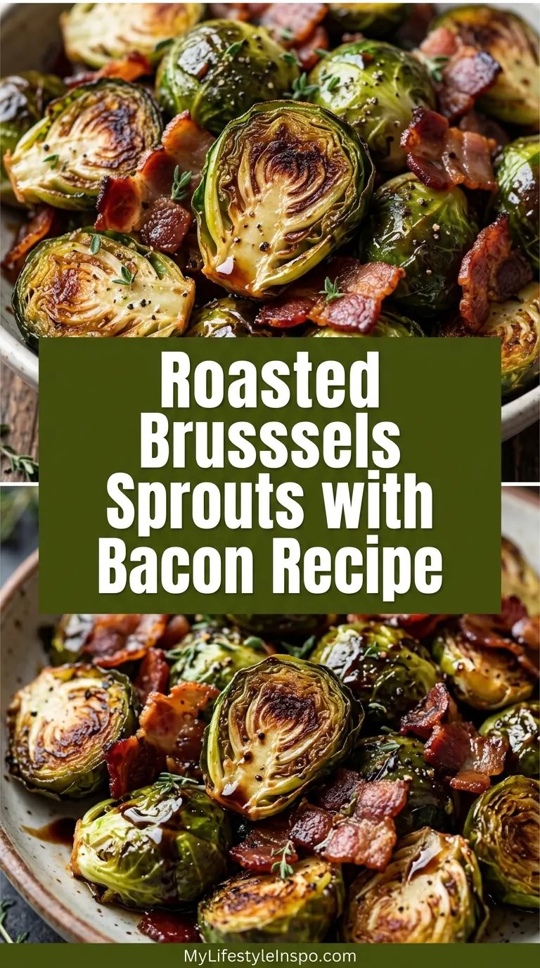Roasted Brussels Sprouts with Bacon Recipe