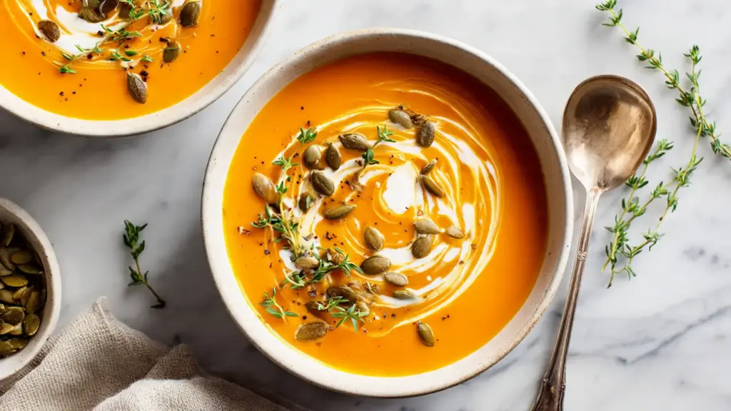 Roasted Butternut Squash Soup Recipe