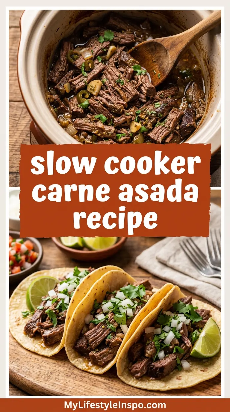 Slow Cooker Carne Asada Recipe