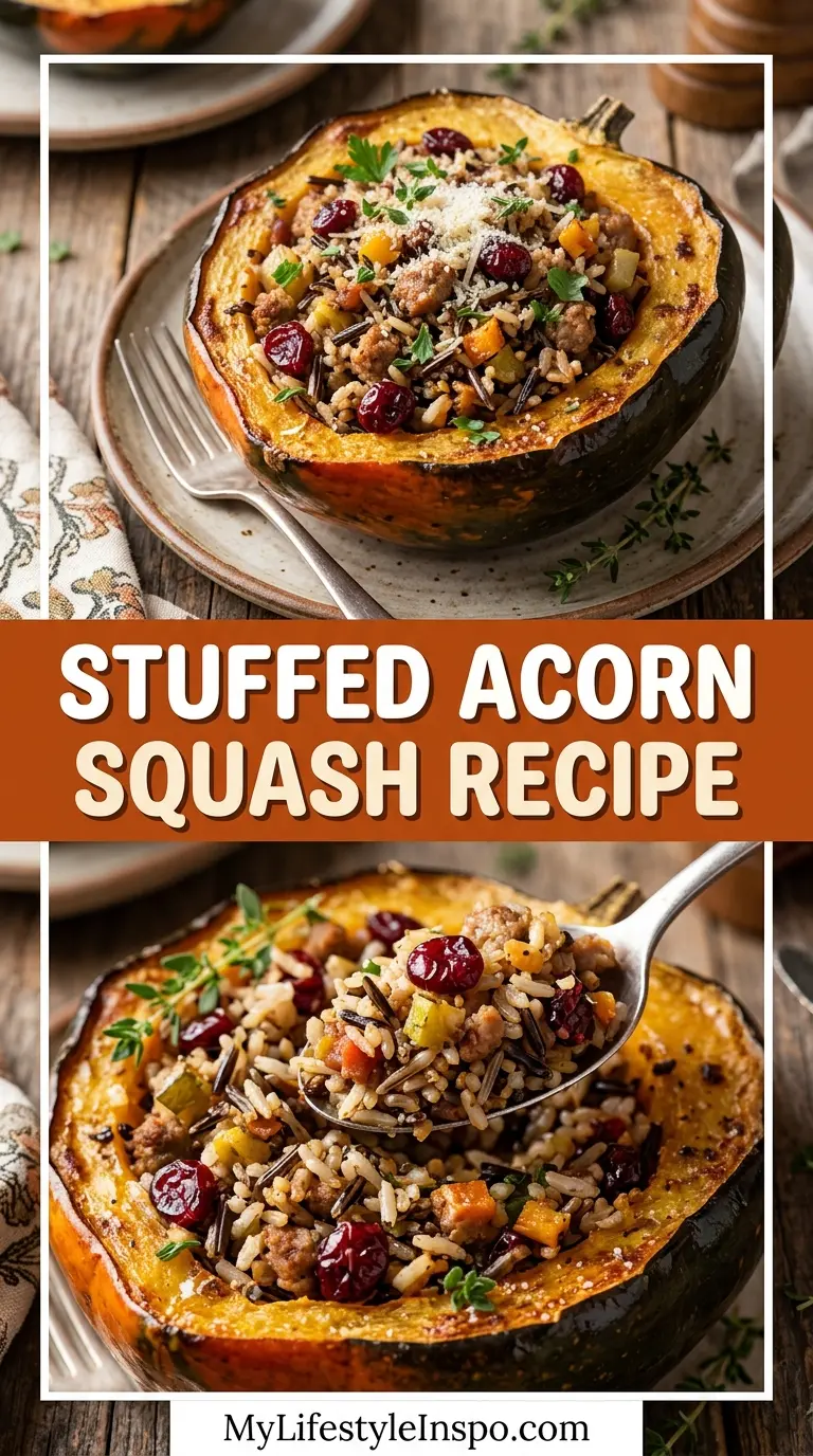 Stuffed Acorn Squash Recipe