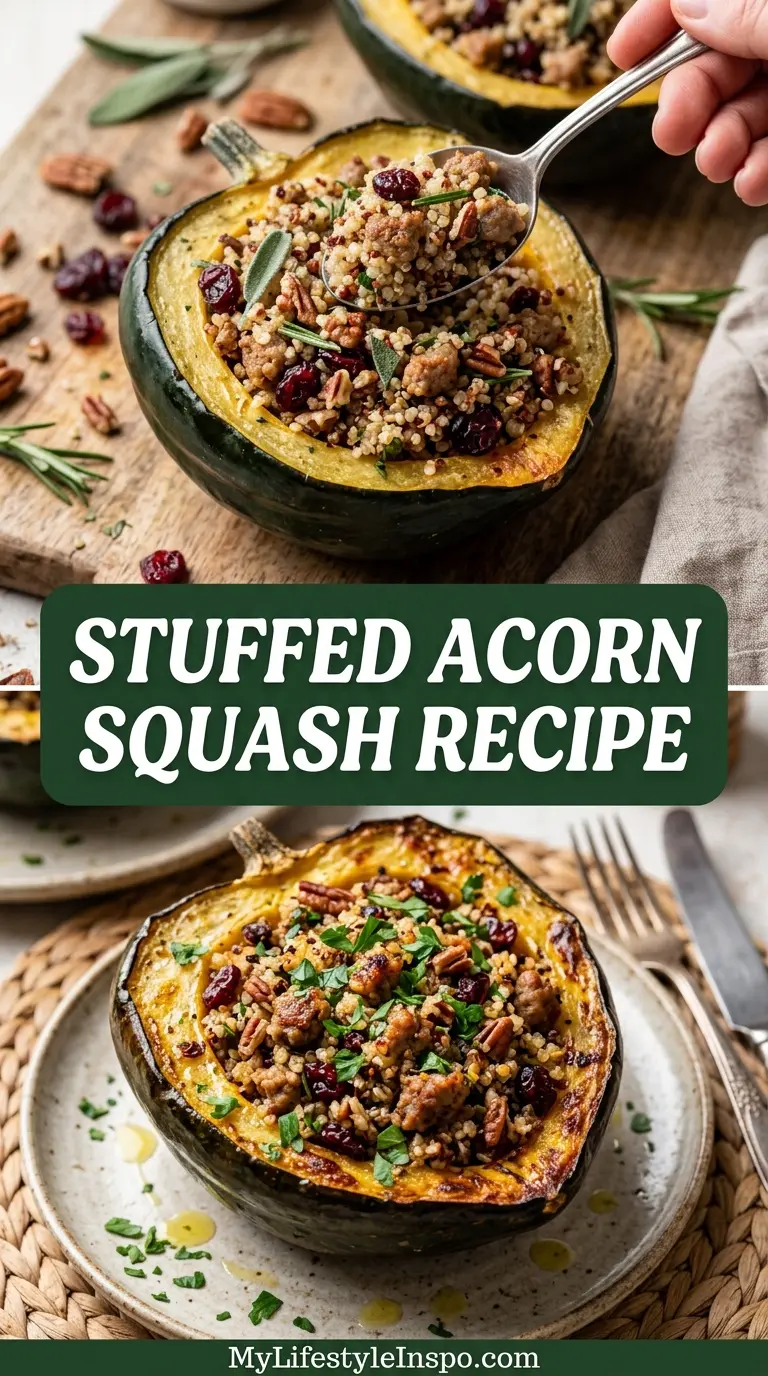 Stuffed Acorn Squash Recipe