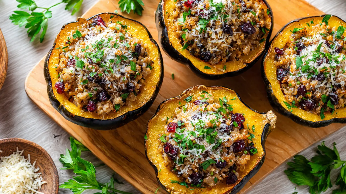 Stuffed Acorn Squash Recipes