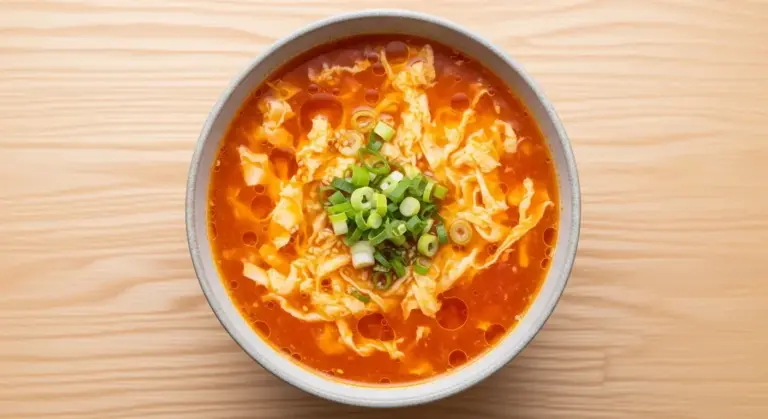 Tomato Egg Drop Soup Recipe