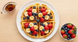 Vegan Belgian Waffle Recipe